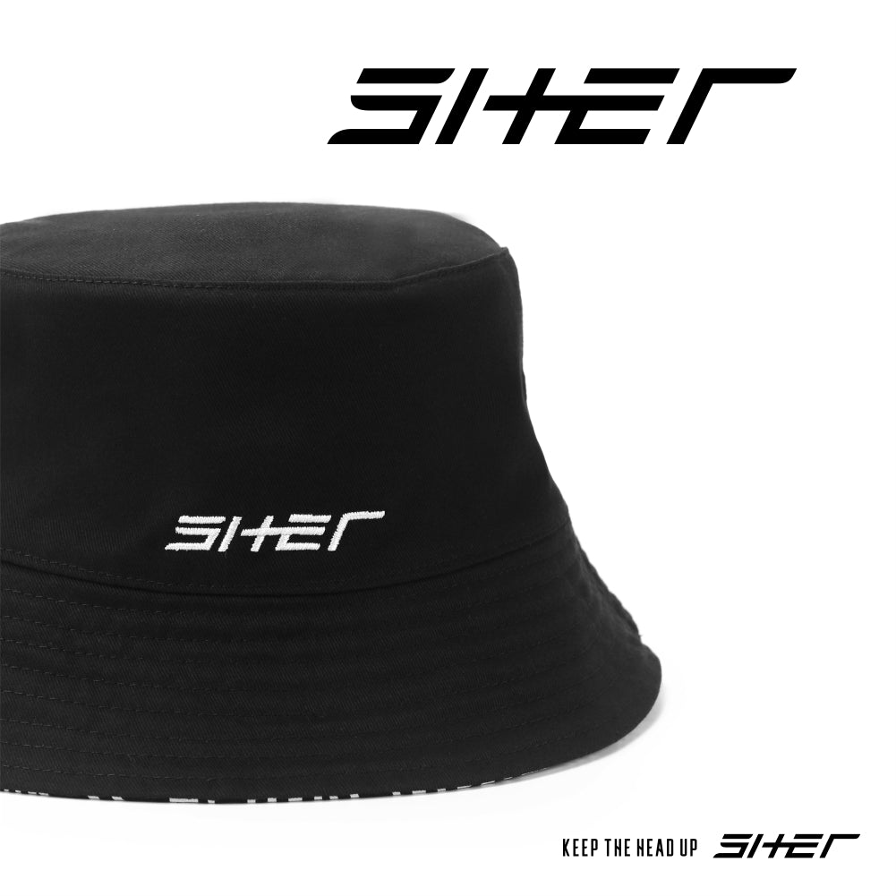 SHER 丙 BING MONOGRAM 双面 渔夫帽 BUCKET REVERSIBLE