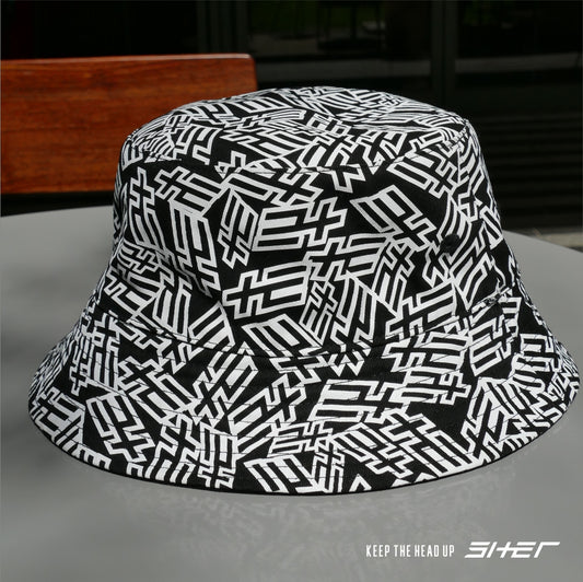 SHER 丙 BING MONOGRAM 双面 渔夫帽 BUCKET REVERSIBLE