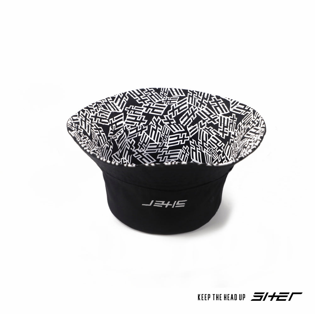 SHER 丙 BING MONOGRAM 双面 渔夫帽 BUCKET REVERSIBLE